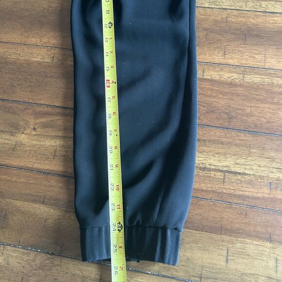 J. Crew Black Joggers Zipper Pockets Size 2 - Picture 9 of 14